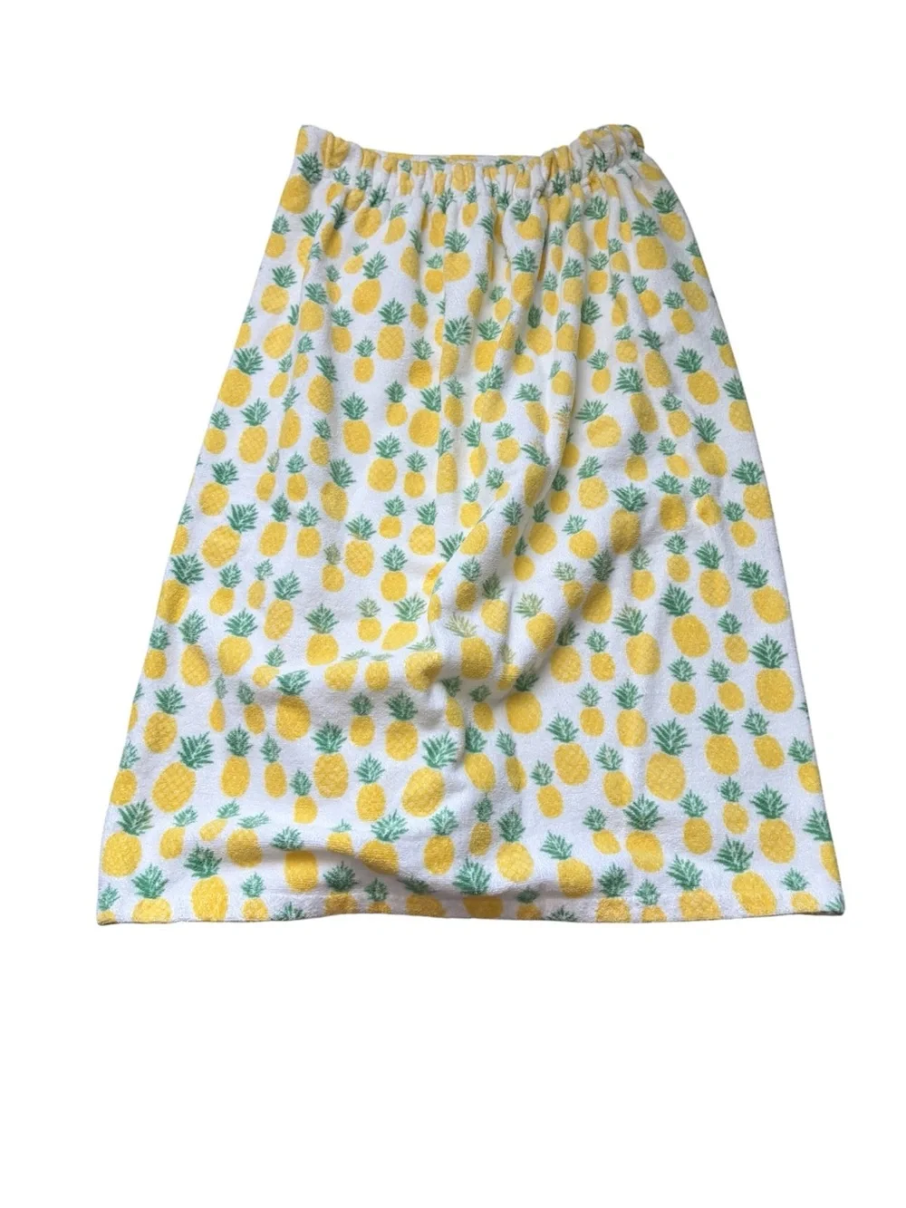 Room + Retreat Pineapple Cotton Wrap Bath Towel – One Size